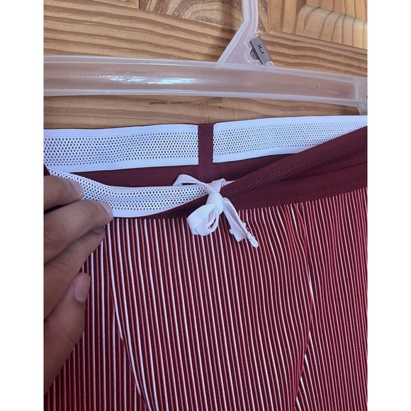 Nike Pro Elite Official Racing Tights Red Made in USA Men's Size M AO8491-000 - Picture 9 of 12